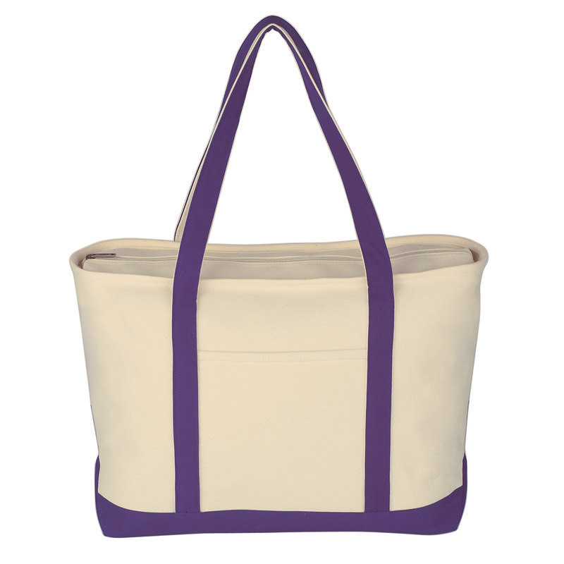 Printable Large Heavy Cotton Canvas Boat Tote