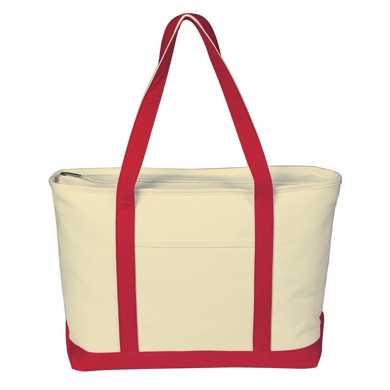 Printable Large Heavy Cotton Canvas Boat Tote