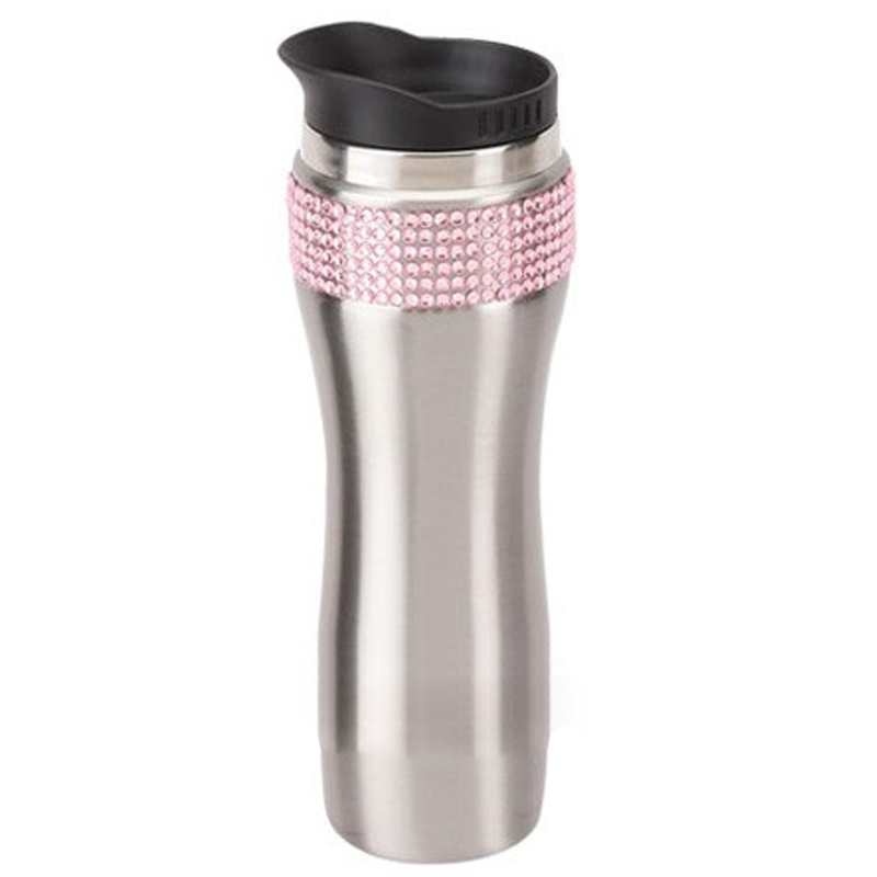 12 oz Stainless Sparkle Tumbler