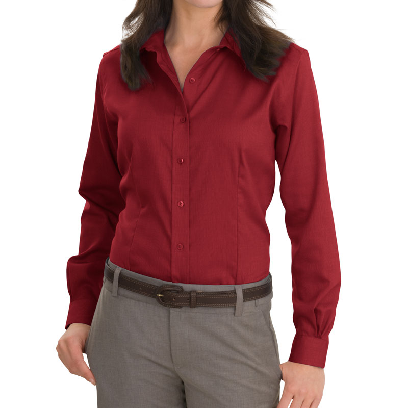 Red House - Ladies Nailhead Non-Iron Button-Down Shirt