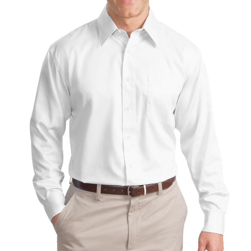 Port Authority Long Sleeve Non-Iron Twill Shirt