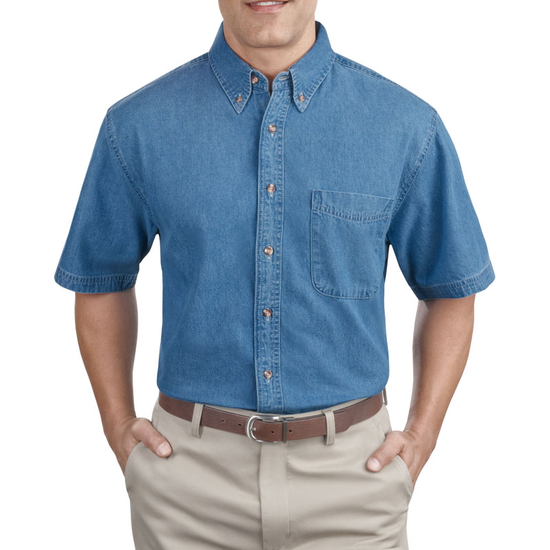 Port & Company - Short Sleeve Value Denim Shirt