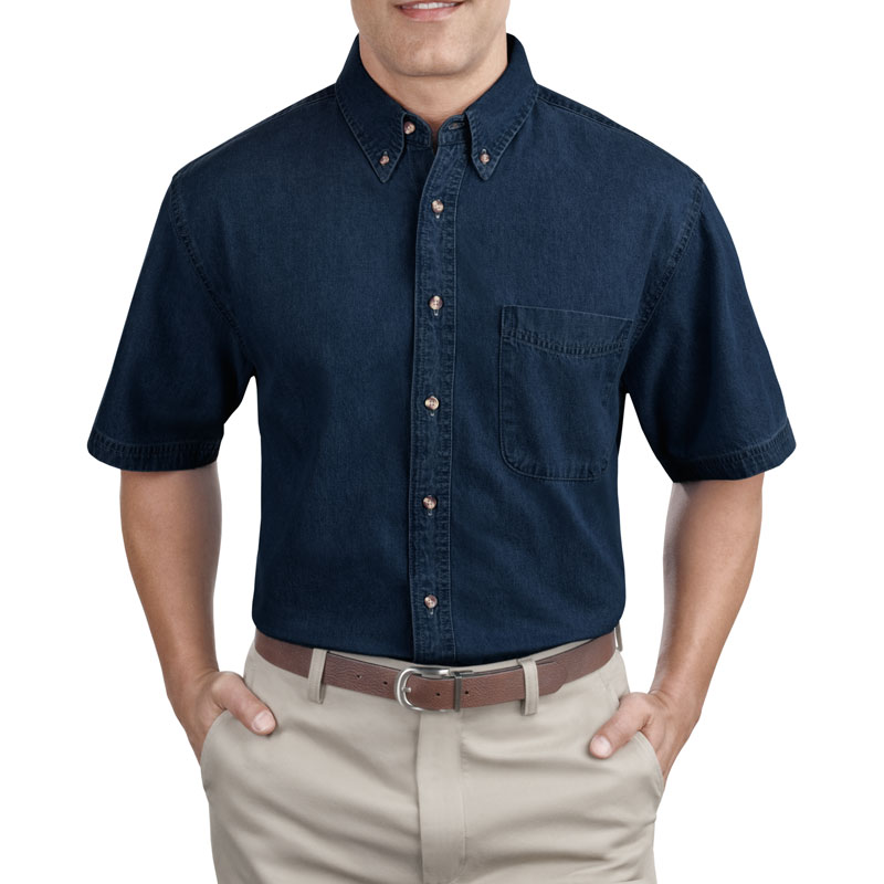 Port & Company - Short Sleeve Value Denim Shirt