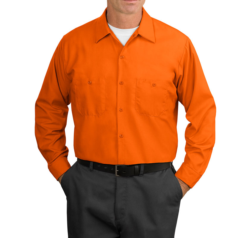 Red Kap - Long Sleeve Industrial Work Shirt