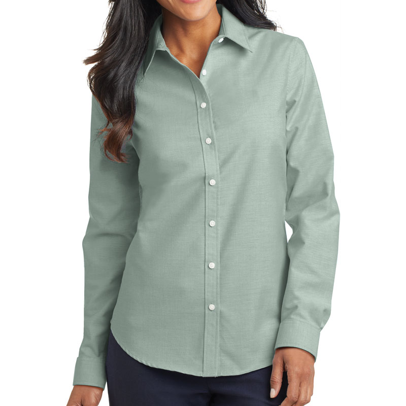 Port Authority Ladies SuperPro Oxford Shirt