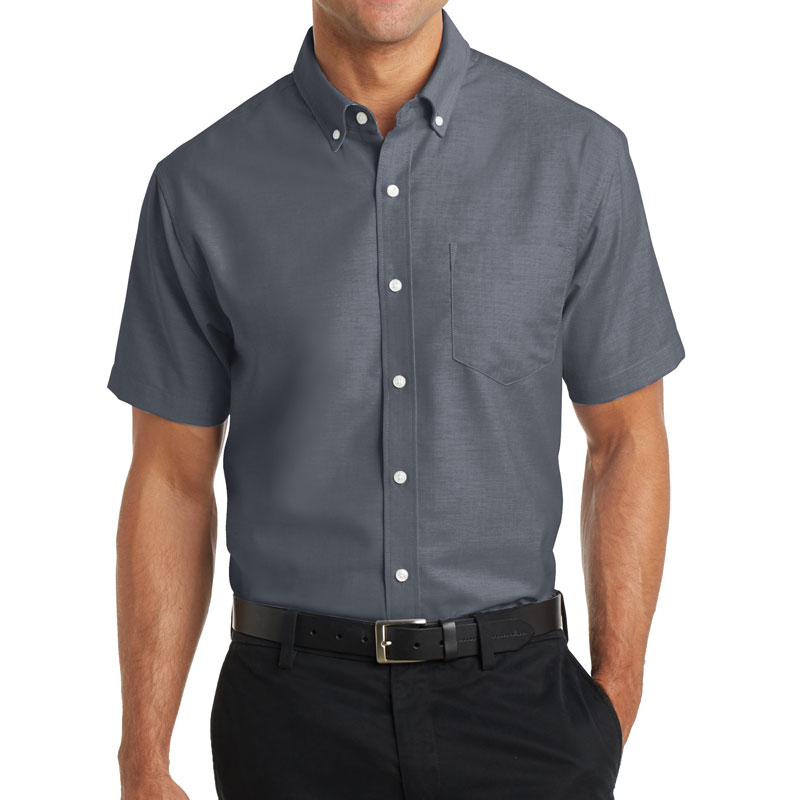 Port Authority Short Sleeve SuperPro Oxford Shirt