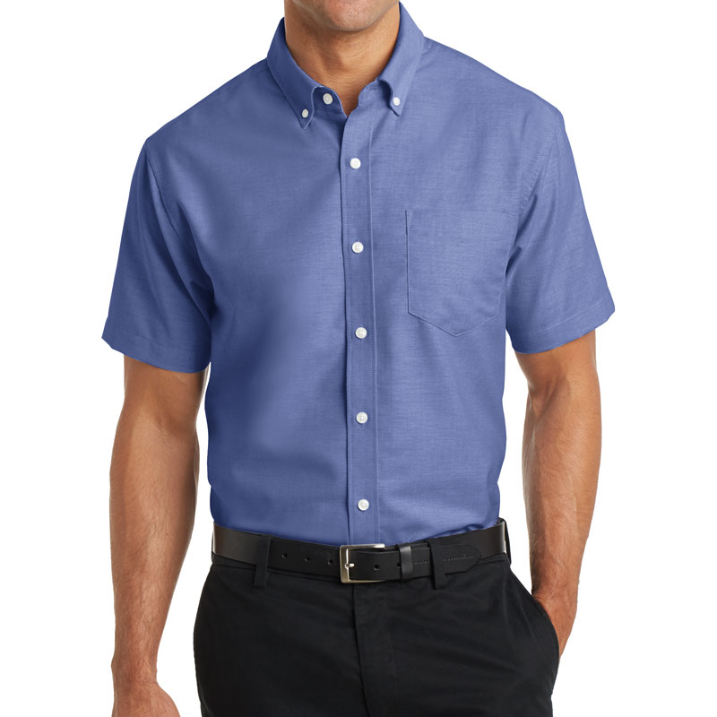 Port Authority Short Sleeve SuperPro Oxford Shirt