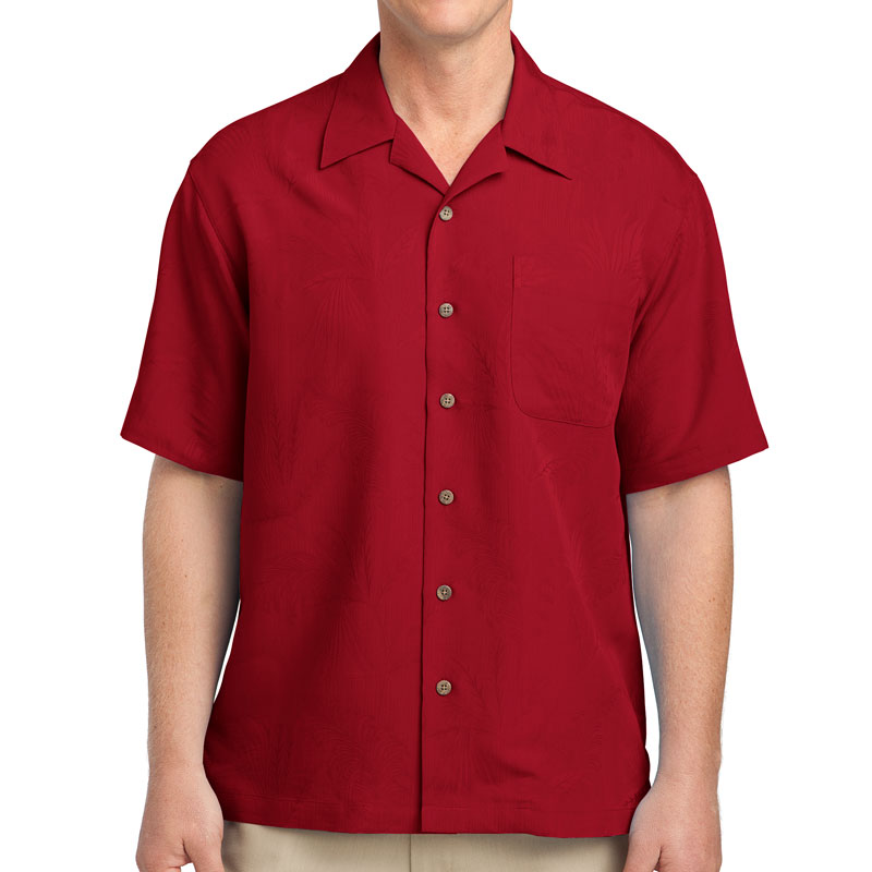 Port Authority Patterned Easy Care Camp Shirt