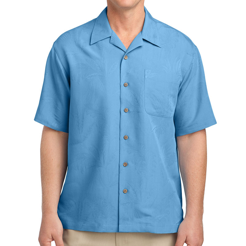 Port Authority Patterned Easy Care Camp Shirt