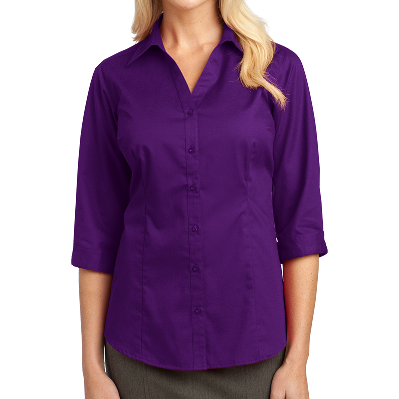 Port Authority Ladies 3/4-Sleeve Blouse