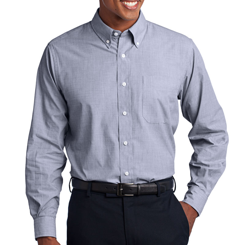 Port Authority Crosshatch Easy Care Shirt