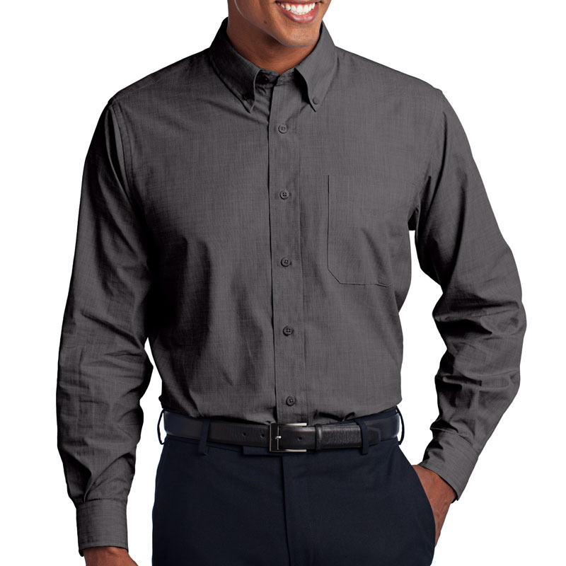 Port Authority Crosshatch Easy Care Shirt