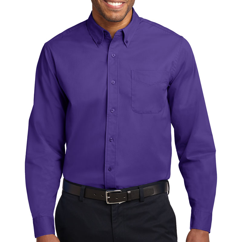 Port Authority Extended Size Long Sleeve Easy Care Shirt