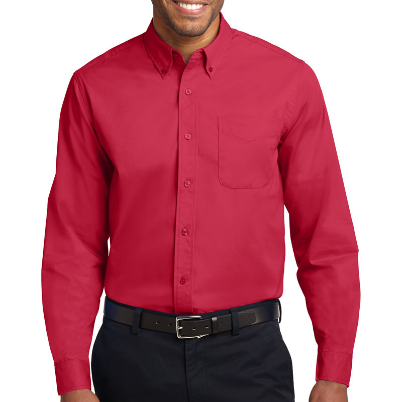 Port Authority Extended Size Long Sleeve Easy Care Shirt