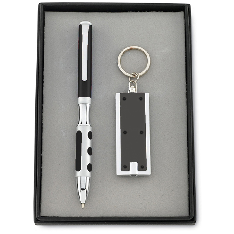 Promotional Pen & Key Light Gift Set