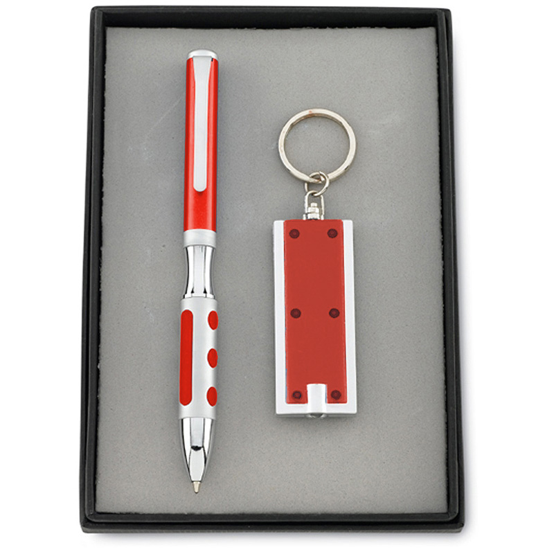 Promotional Pen & Key Light Gift Set