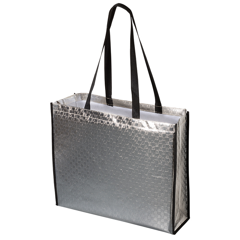 Imprintable Metallic Euro Tote