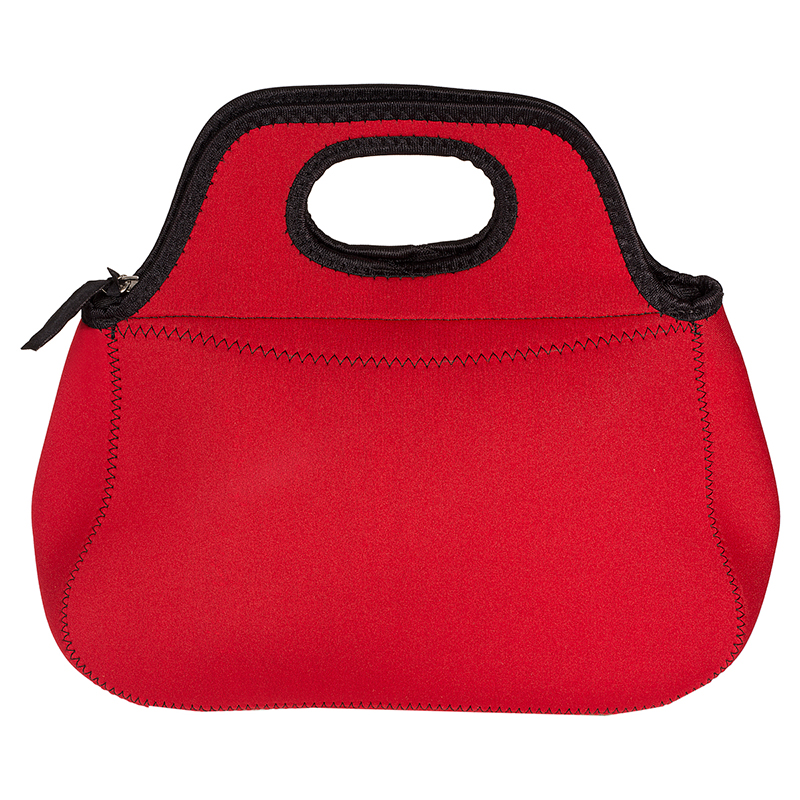 Customizable Zippered Neoprene Lunch Tote