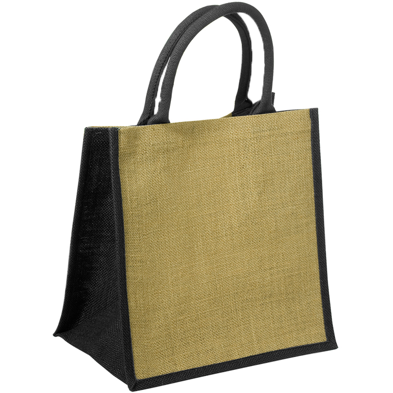 Custom Logo Junior Jute Tote