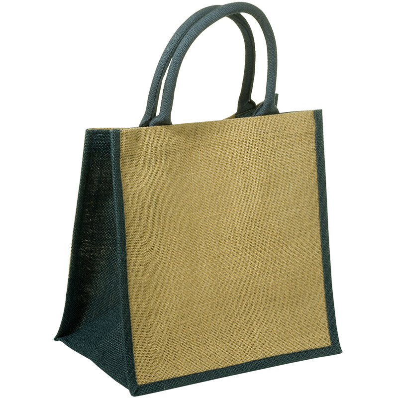 Custom Logo Junior Jute Tote