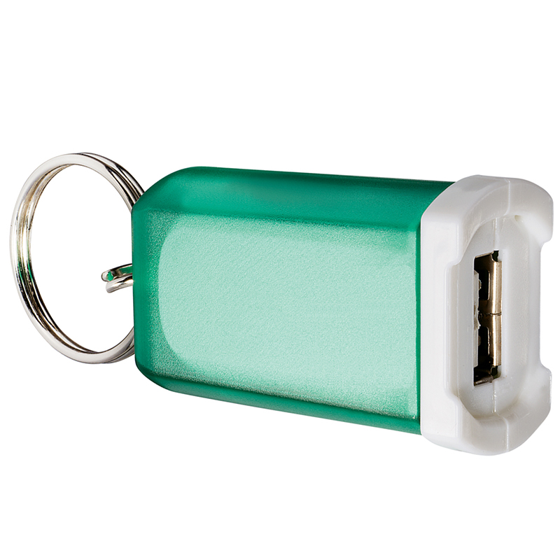 Printed Mini Car Charger with Key Ring