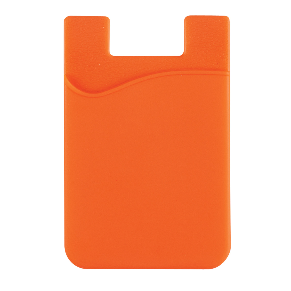 Custom Silicone Phone Wallet With Adhesive Backing