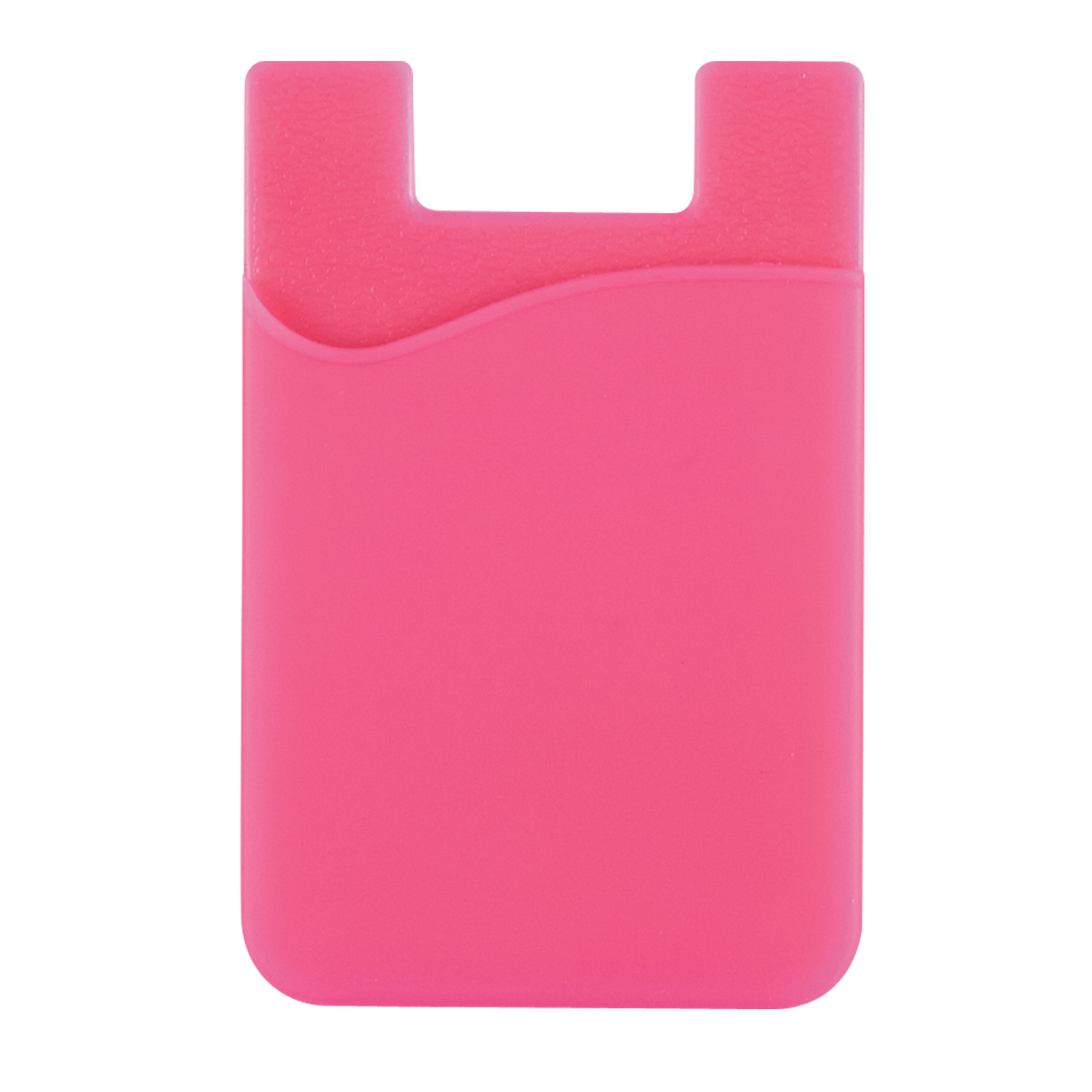 Custom Silicone Phone Wallet With Adhesive Backing