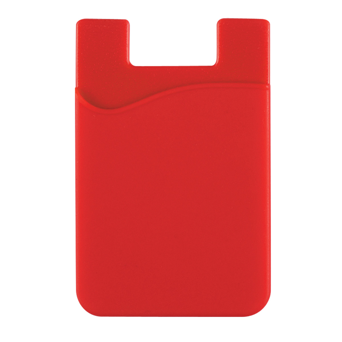 Custom Silicone Phone Wallet With Adhesive Backing