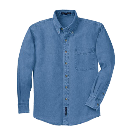 Port Authority Long Sleeve Denim Shirt