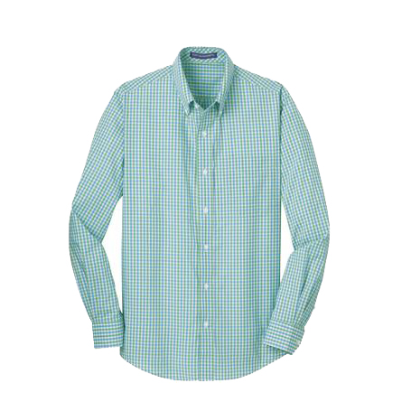 Port Authority Long Sleeve Gingham Easy Care Shirt