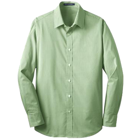 Port Authority Fine Stripe Stretch Poplin Shirt