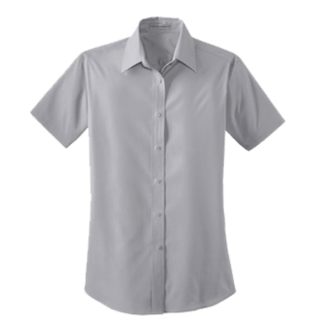 Port Authority Ladies' S-Sleeve Poplin Shirt