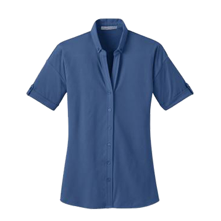 Port Authority Ladies Stretch Pique Shirt