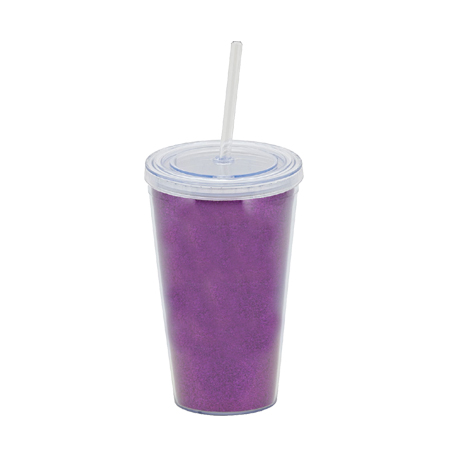 16 oz Glitter Acrylic Tumbler