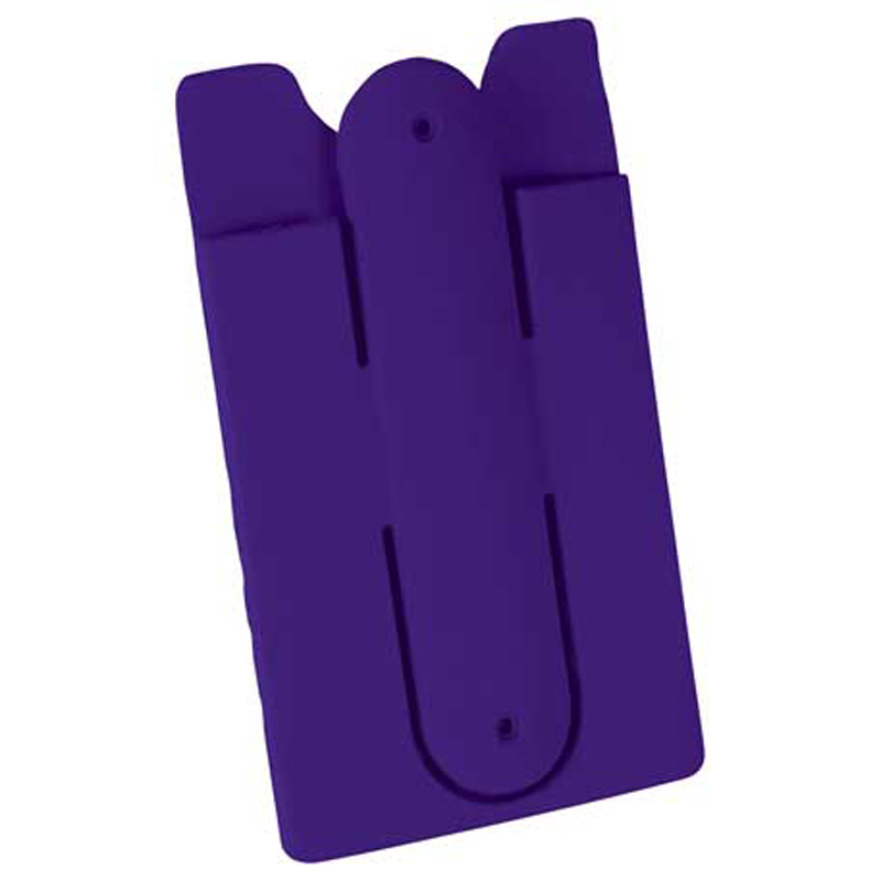 Custom Silicone Phone Wallet with Stand