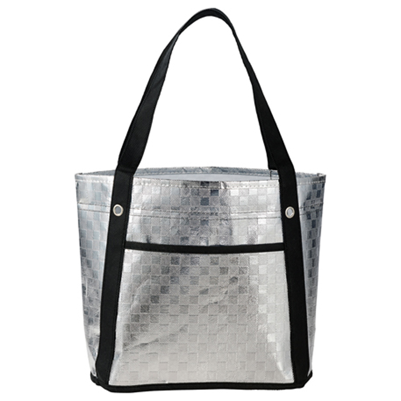 Printed Metallic Mini Gift Tote