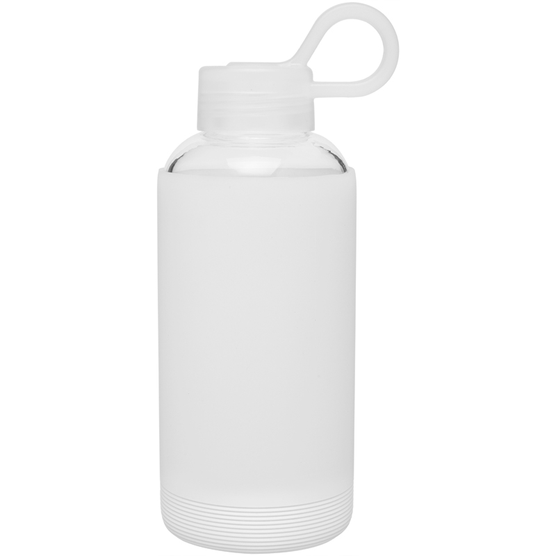 Printed H2go Karma 16 oz. Single Wall Borosilicate Glass Bottle