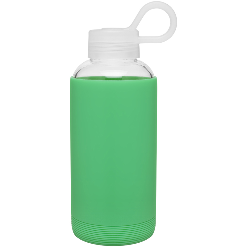 Printed H2go Karma 16 oz. Single Wall Borosilicate Glass Bottle