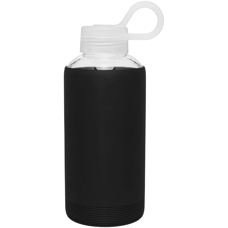 Printed H2go Karma 16 oz. Single Wall Borosilicate Glass Bottle