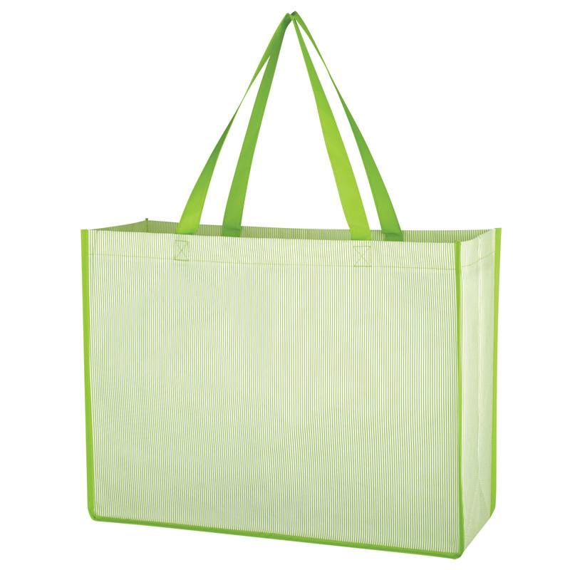 Custom Matte Laminated Non-Woven Bahama Tote Bag