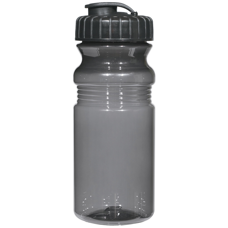 Custom 20 oz. Poly-Clear Fitness Bottle With Super Sipper Lid