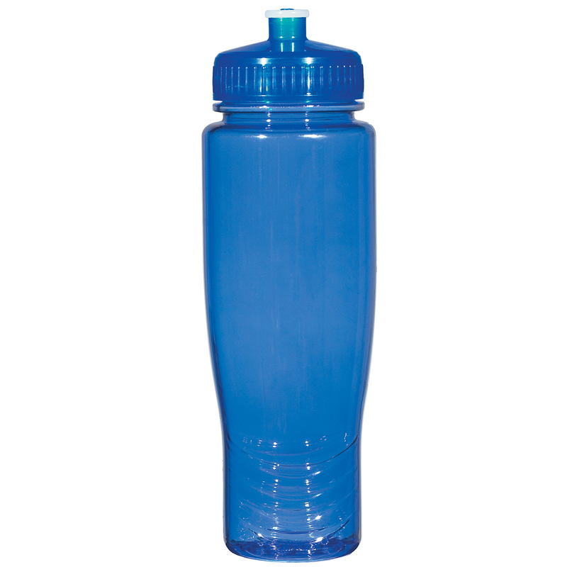 Full Color 28 oz. Poly-Clean Plastic Bottle