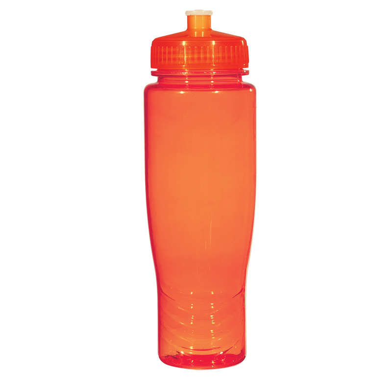 Full Color 28 oz. Poly-Clean Plastic Bottle