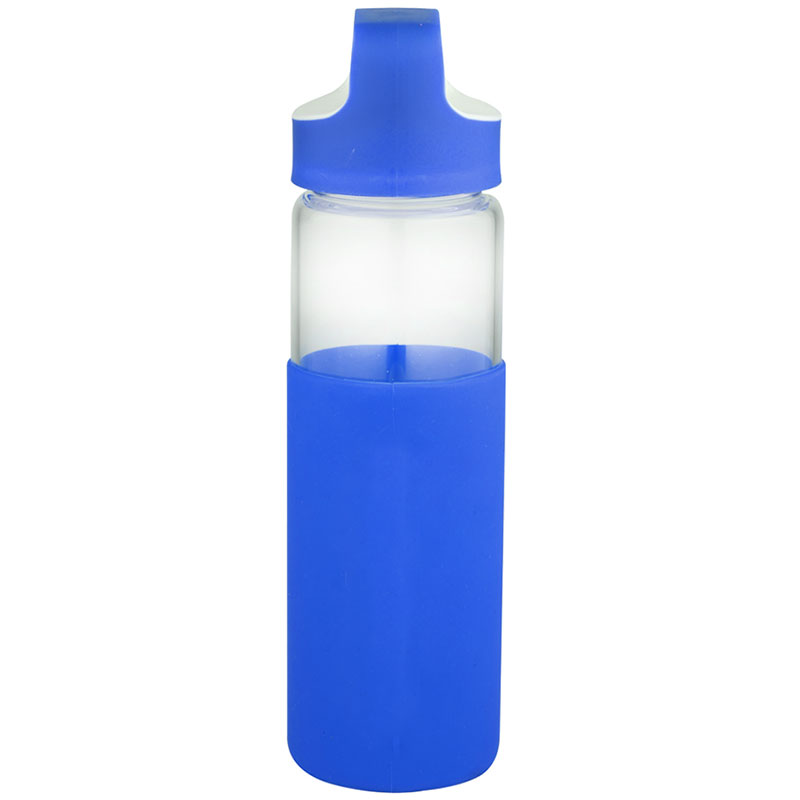 16 oz Glass Bottle With Silicone Sleeve