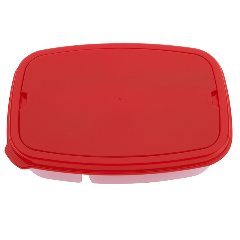 Printed 2-Section Lunch Container