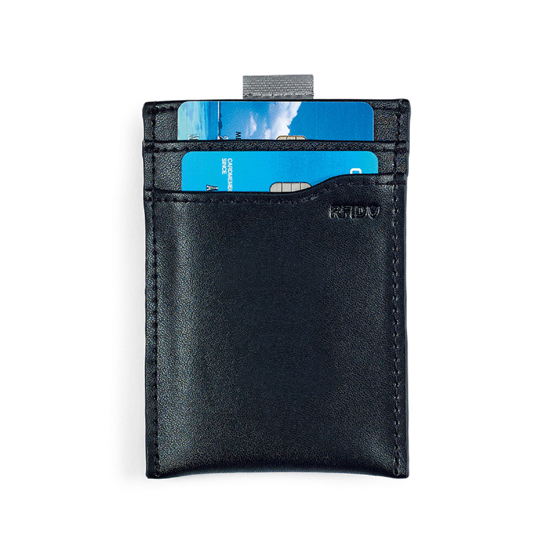 Debossed Glenwood Leather Wallet