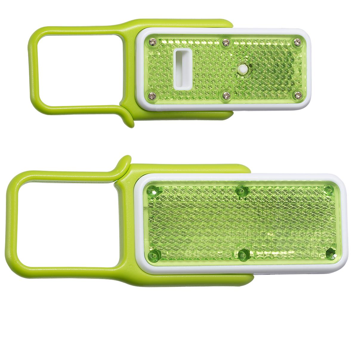 Printed Carabiner Whistle Safety Light