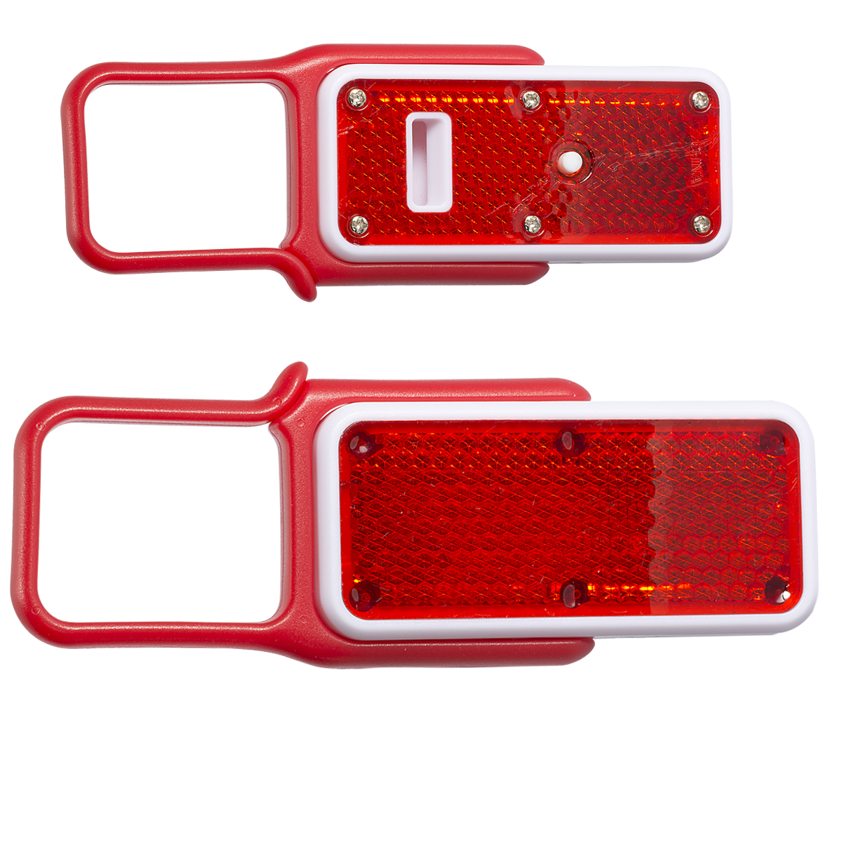 Printed Carabiner Whistle Safety Light