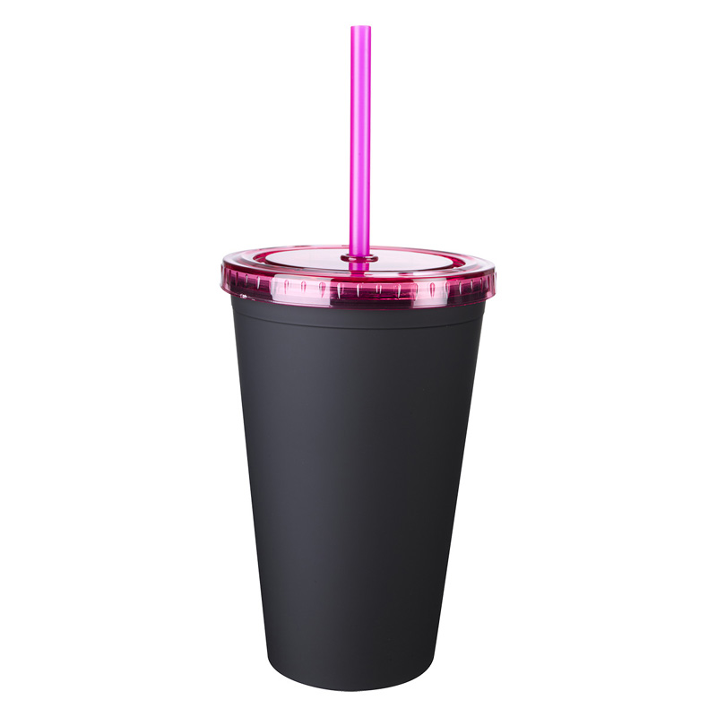 Logo 16 oz. Newport Tumbler with Straw