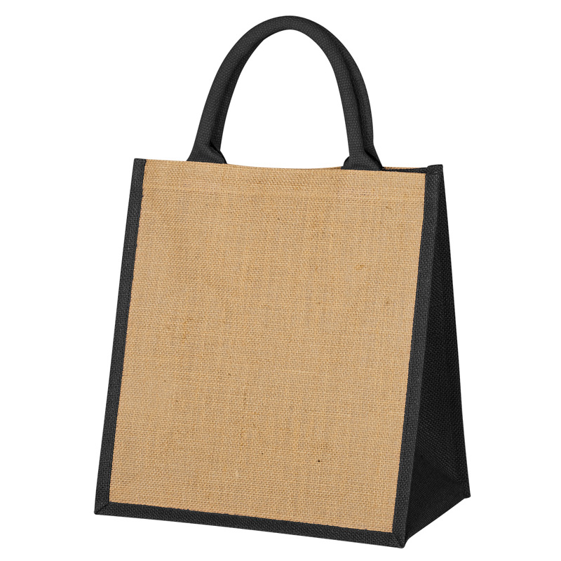 Custom Escape Jute Tote Bag